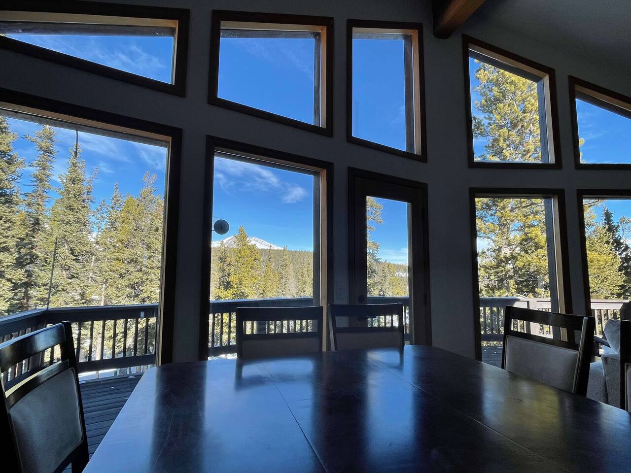 Dining Room with View